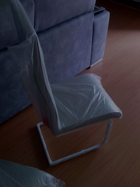 Cadeiras Sala cinzenta platinium por úNik Design.