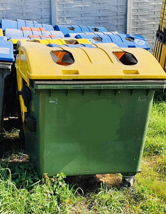 Pojemniki na odpady 240, 1100l kosz na śmieci, śmietnik, kontener
