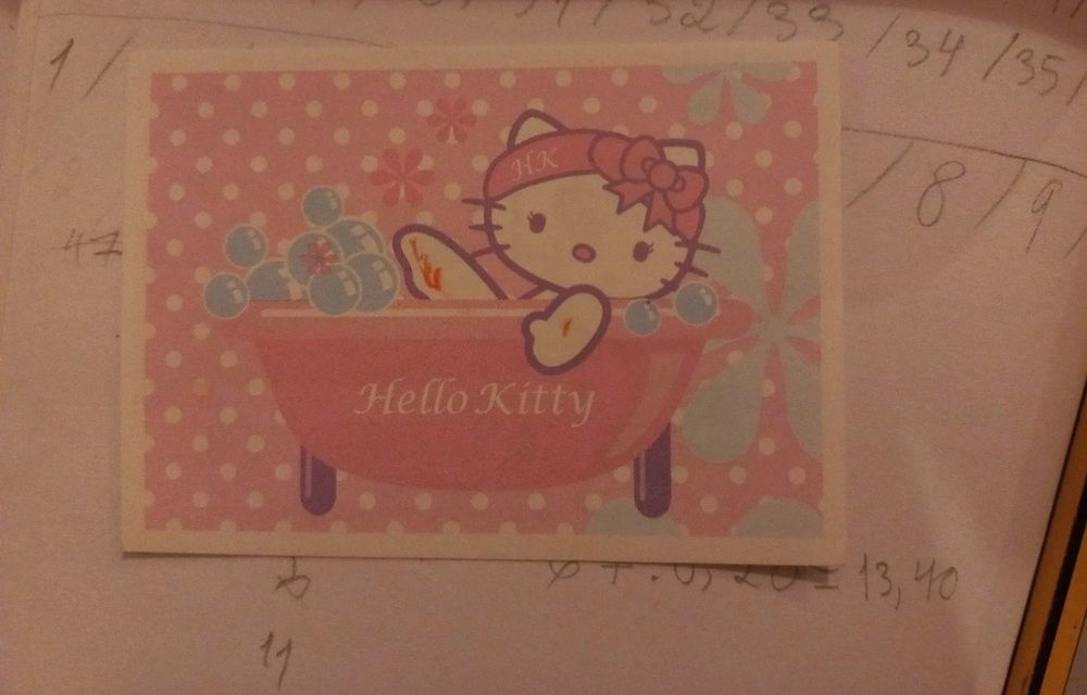 Cromos Hello Kitty Fashion