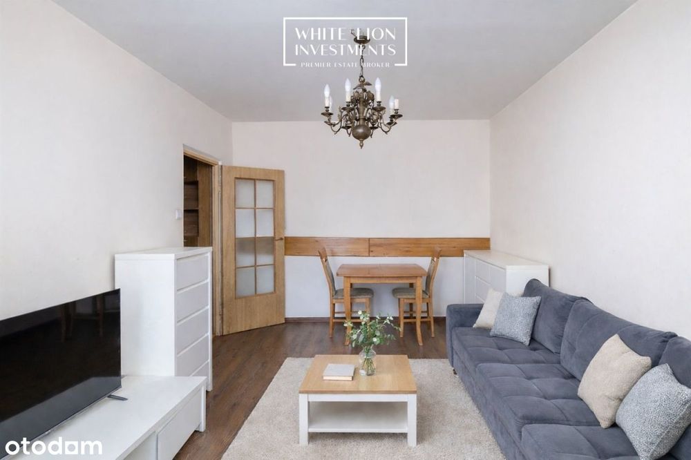 3 pokoje | 56,8 m² | Bielany | loggia | 2 komórki