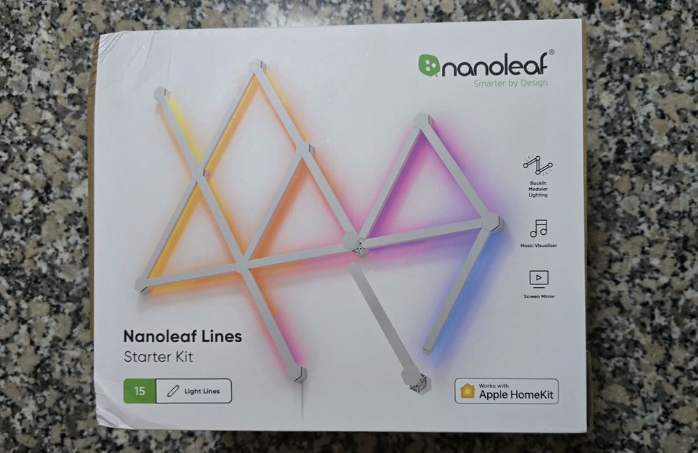 Nanoleaf Lines 60 Degrees 2x Starter Kit (15 Linhas)