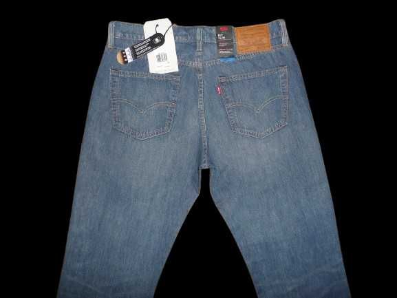 NOWE spodnie dżinsy LEVIS 511 W33/L34=44/113cm premium