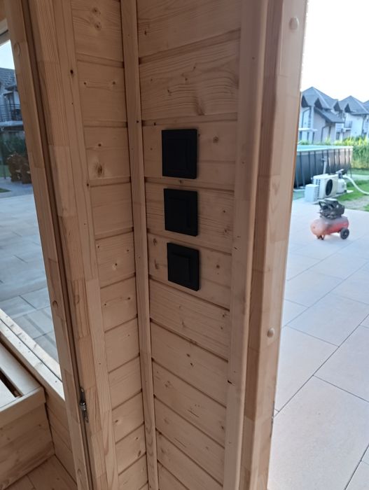 Sauna ogrodowa stojąca