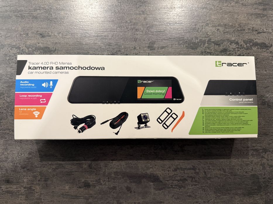 Kamera samochodowa  (przod + tył)  150st full hd