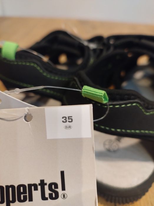 Sandały chłopięce r 35 wkładka 22,5 cm