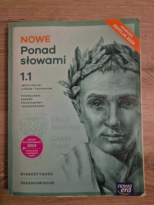 Podręcznik NOWE Ponad słowami 1.1