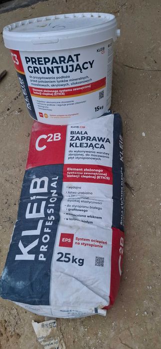 Kleib Professional 15kg + gratis worek zaprawy Okazyjnie za 50zl