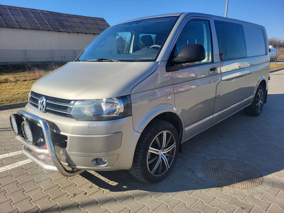 Volkswagen Transporter  2.0 TDI 140KM L2H1 Long 4x4 4Motion 6 osób Doka Brygadówka