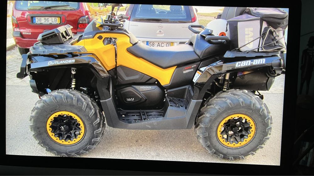 Can-am Outlander 1000 Max XTP, pneus Maxxis Bighorn novos