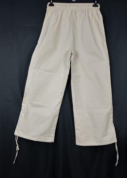 Spodnie Aurivella beżowe L, 100% bawełna, nowe z metkami