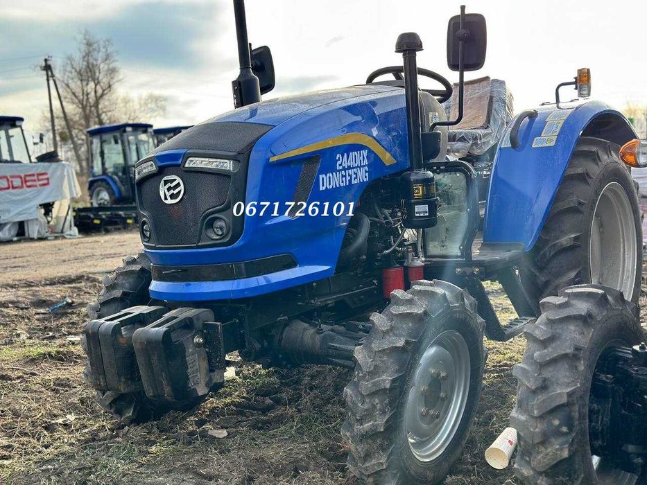 Донфенг Мінітрактор Dongfeng DF 244 DHX широка гума ведучий перед ГУР