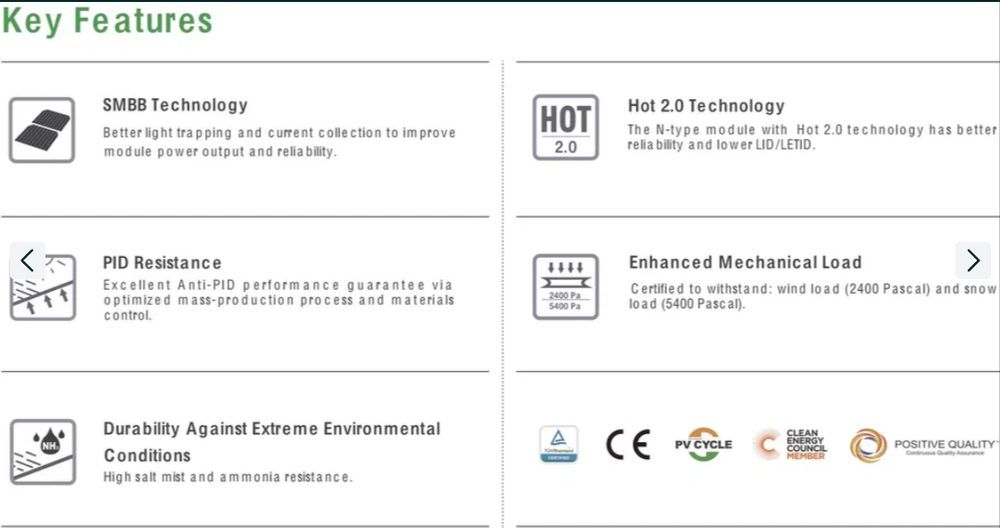 Panel fotowoltaiczny JINKO 620W BIFACIAL SILVER