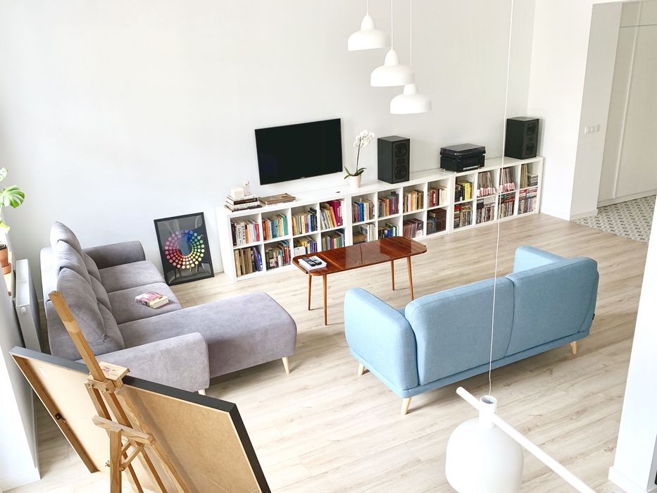 Zjednoczenia balkon z widokiem na katedrę