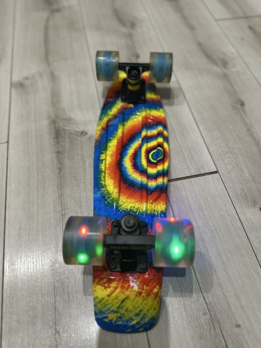 Скейборд Pennybiard, радуга
