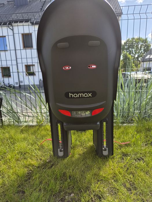 Fotelik rowerowy Hamax Buddy +dodatkowe mocowanie na drugi rower