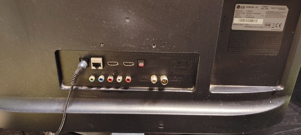 Smart TV LG HD 24 pol 24TN510S