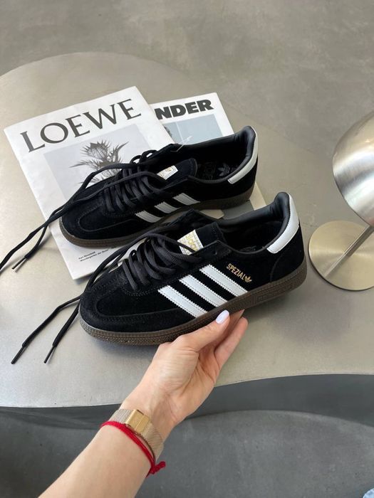 Кросівки Adidas Handball Spezial Black White кросівки адідас спеціал адідас спешл чорні