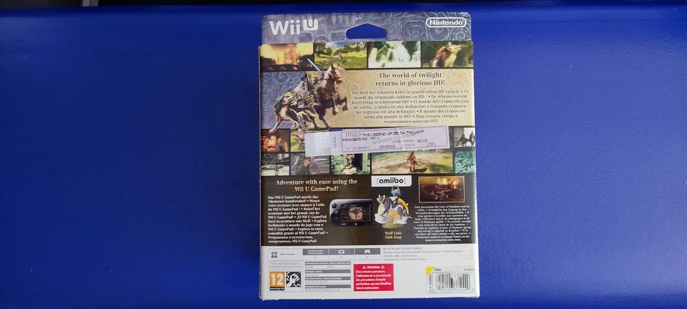 Mega Yoshi e Zelda pack limitado wiiu novo 1st print com IGAC