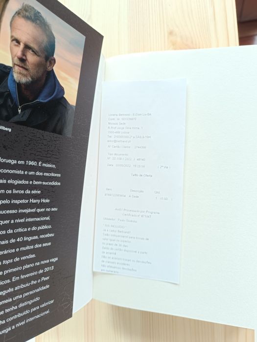 Livro "A Sede" de Jo Nesbo