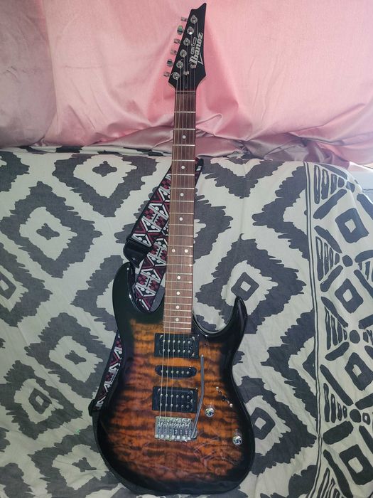 Gitara elektryczna Ibanez GRX70QA + procesor efektów ZOOM G1X