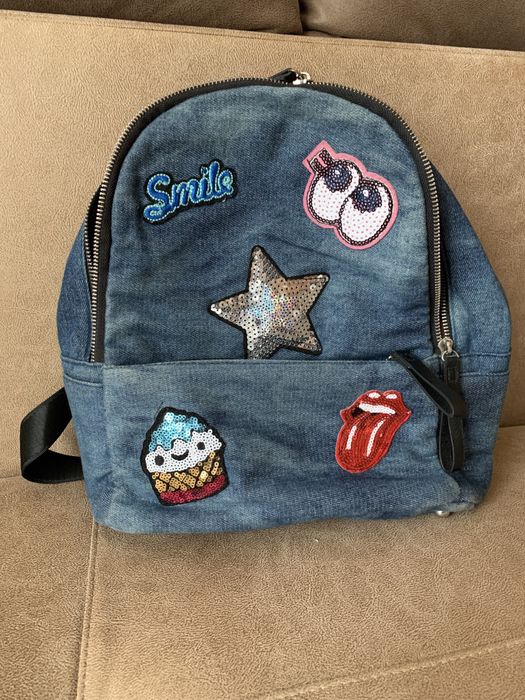 Джинсовий рюкзак