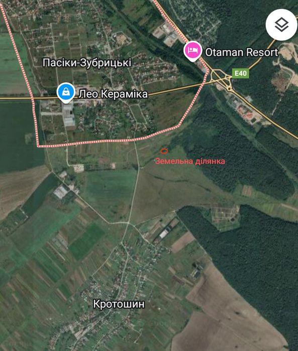 Дачна ділянка С.Пасіки-Зубрицькі