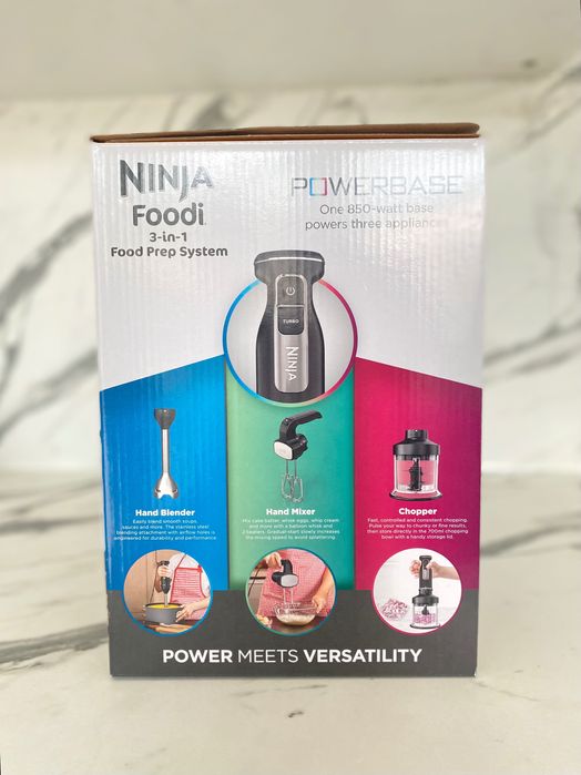 Ручний блендер Ninja Foodi 3-в-1/Новий/Запакований/Акційна Ціна/New
