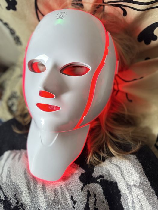 LED Mask Face and Neck White