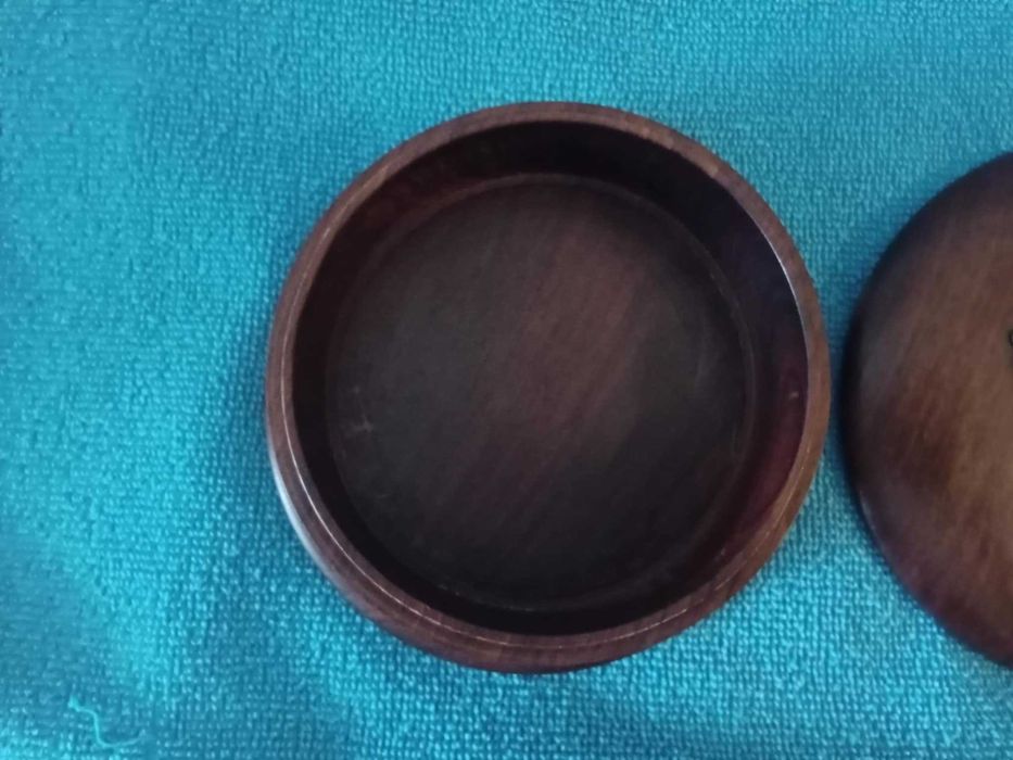 Guarda Jóias Pau Santo e Prata