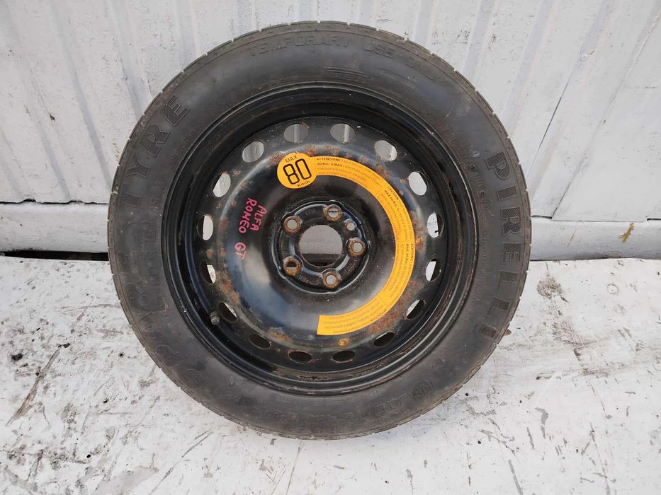 Koło dojazdowe Alfa Romeo GT R15 dojazdówka Rozmiar 15