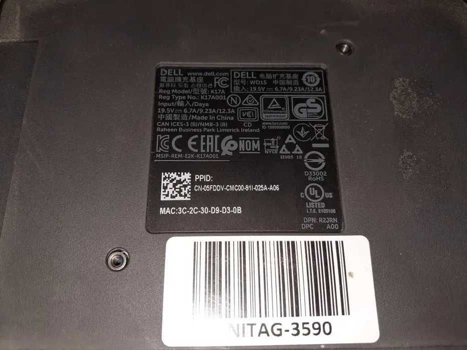 Stacja dokująca do laptopa Dell WD15