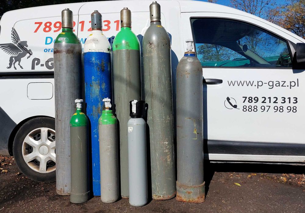 Gazy Techniczne, Butle Techniczne, Argon, Co2, MIX, Azot,Acetylen,Tlen