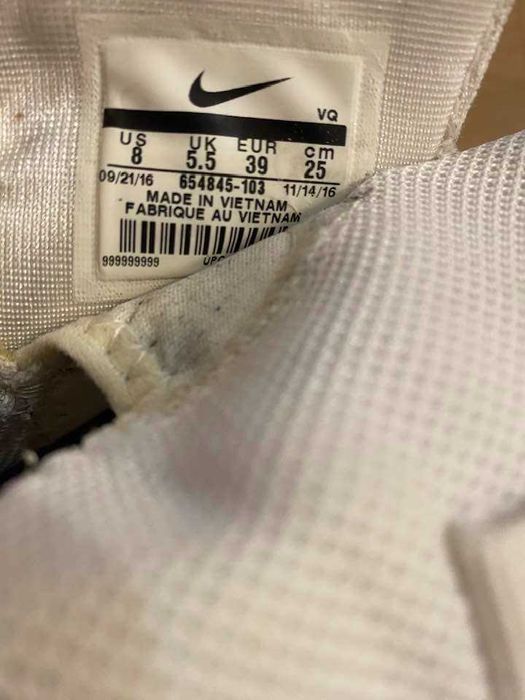 Buty NIKE r 39 białe