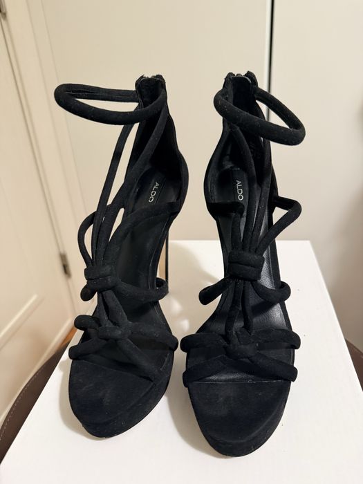 Sandálias de Salto Alto Aldo Pretas