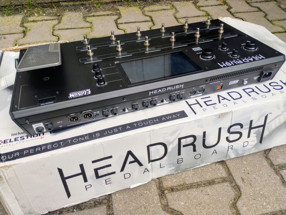 Headrush pedalboard multiefekt gitarowy procesor do gitary modeler