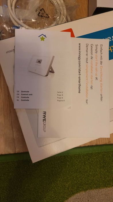 Centralka SMART DOM nowa z kompletem montażowm