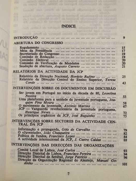 I Congresso da Juventude Comunista Portuguesa