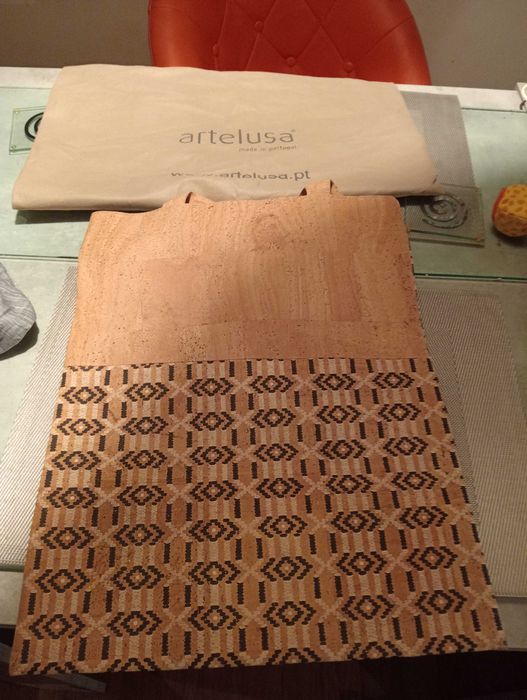 Lusa Cork Art Tote Bag