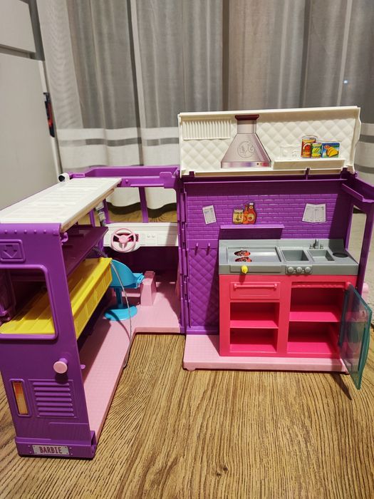 Kamper food truck barbie zestaw