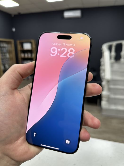 iPhone 16 Pro Max 256gb Black Titanium Neverlock з Гарантією!