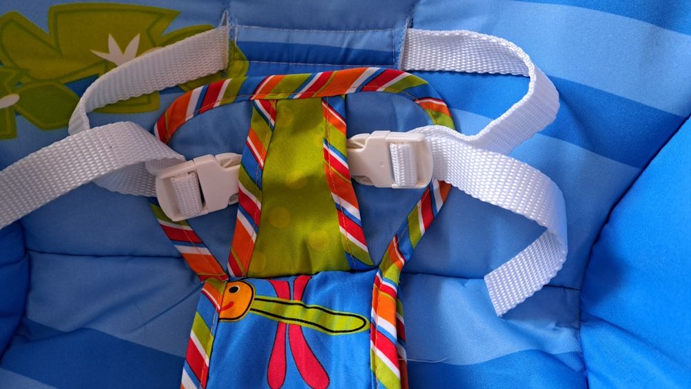 Leżaczek Bujaczek Melodie Wibracje do 18 kg ŻABKA