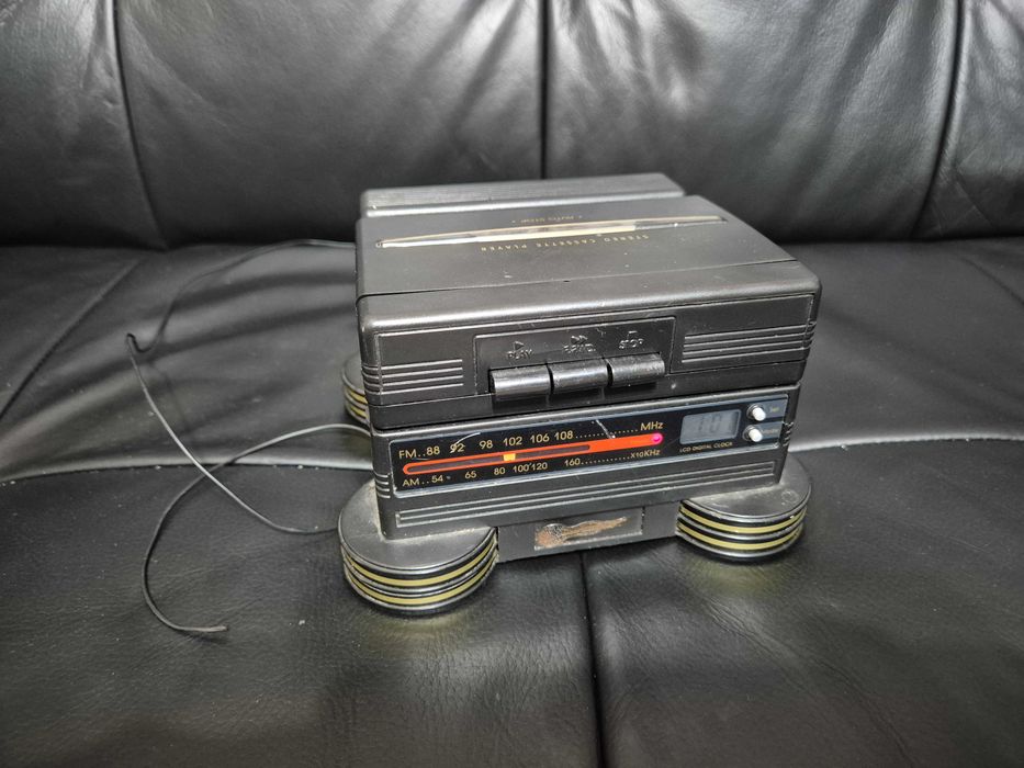 walkman radio budzik stacja dokująca PRL