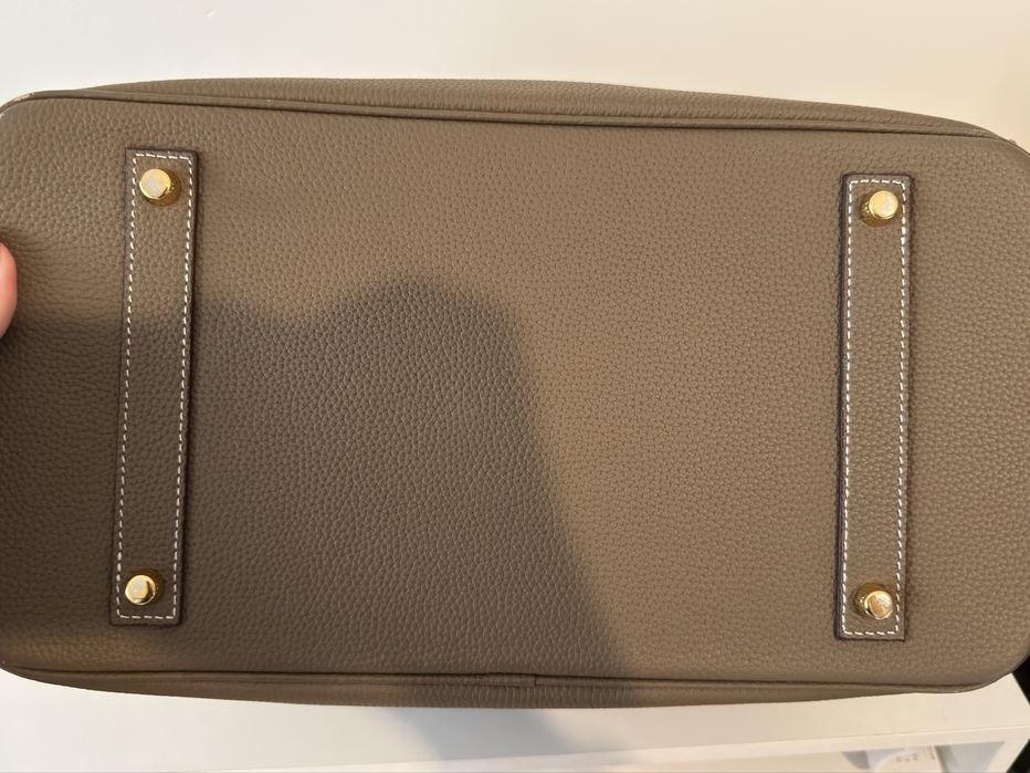 Top Grain Leather Birk Handbag
