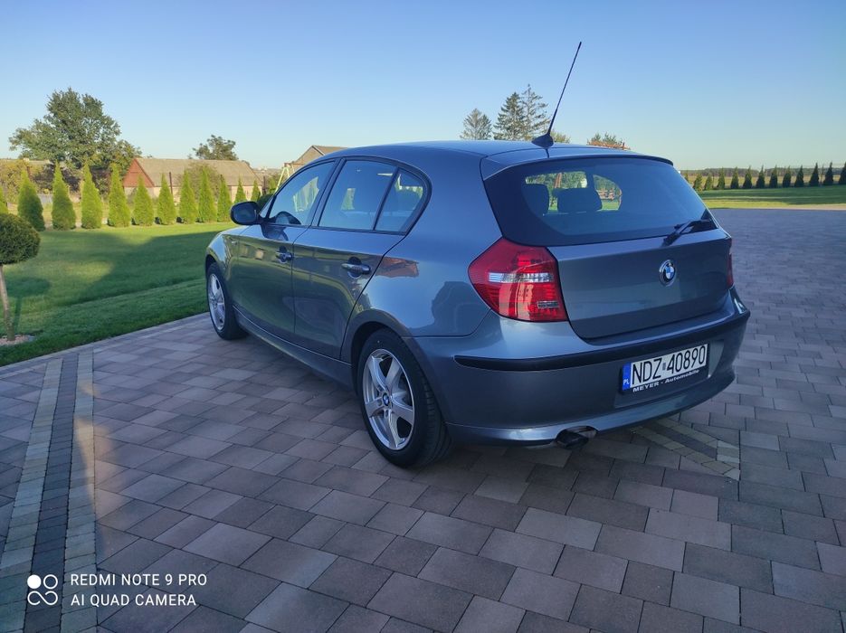 Sprzedam BMW seria1  Użytkowany przez kobietę stan bardzo dobry !