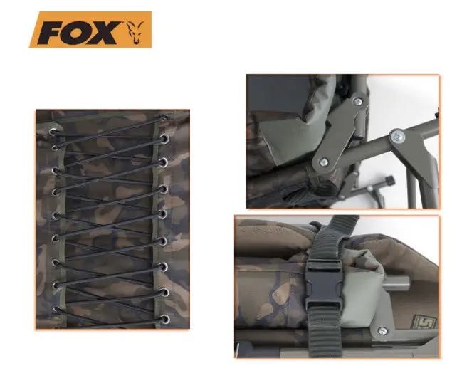 Коропове ліжко Fox R1 camo bedchair