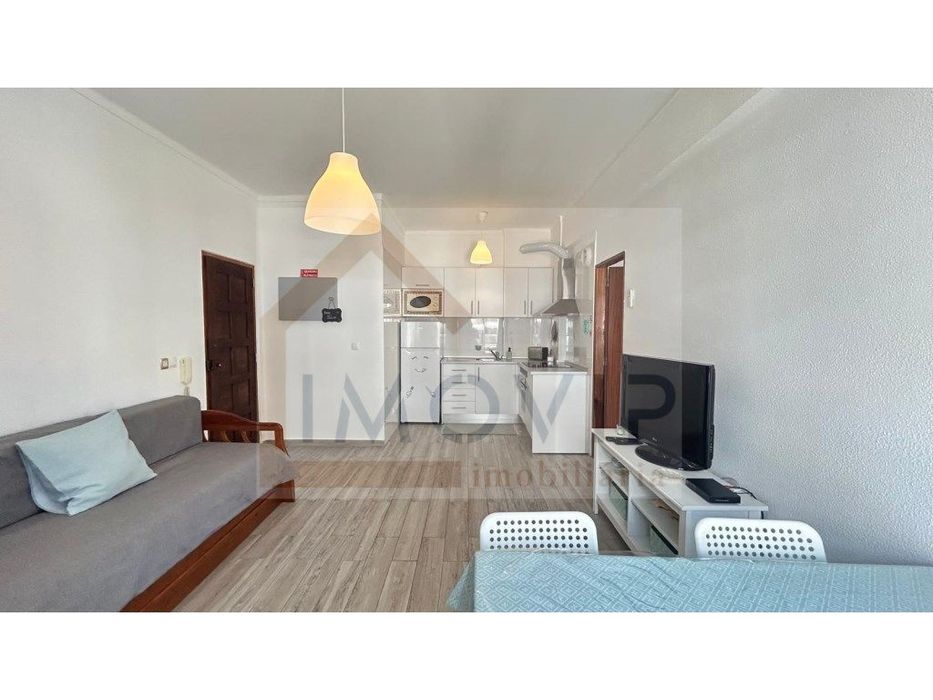 Vende-se T1 totalmente remodelado e mobilado-Monte gordo