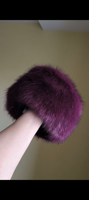 Хутряна зимова шапка