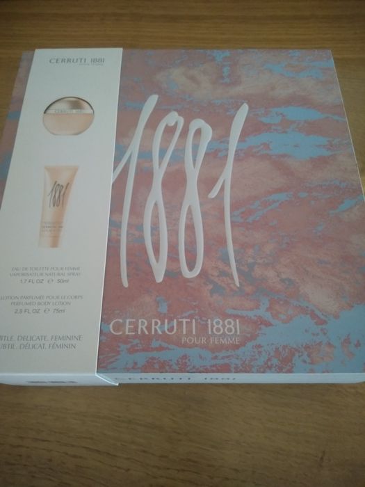 Coffret Cerruti 1881 para Senhora. NOVO