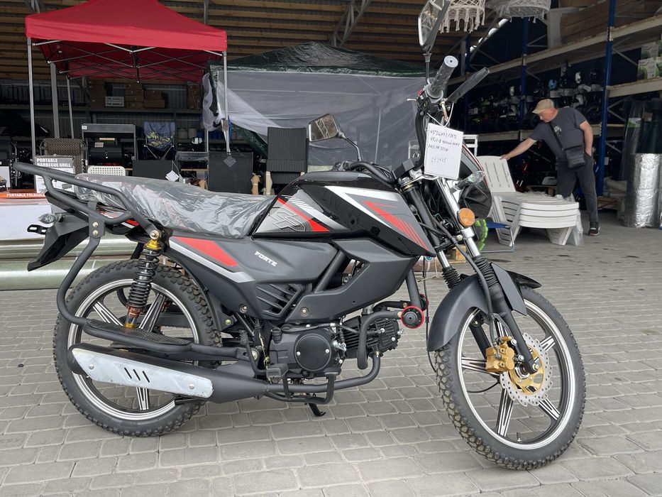 Forte 125LX-B — надійний дорожній мотоцикл класу «Альфа», який чудово підходить для щоденних поїздок містом, селом та заміськими дорогами