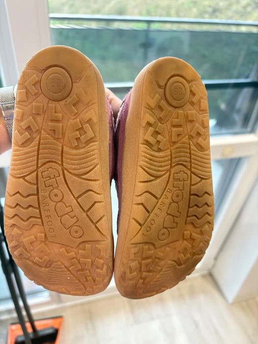 Кросівки кеди снікерси froddo barefoot track рожеві